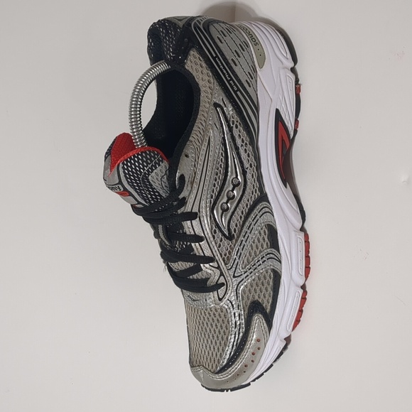 Saucony Other - Saucony Mens Grid Phantom Running Shoes Size 8.5 red - silver